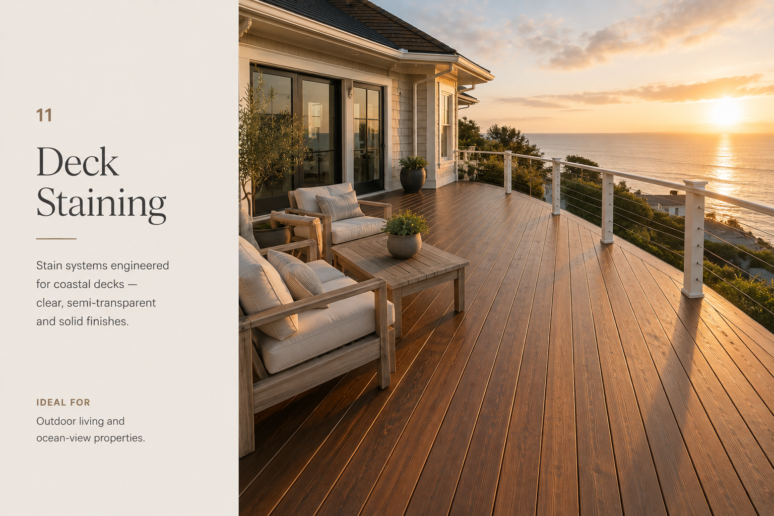 Deck Staining