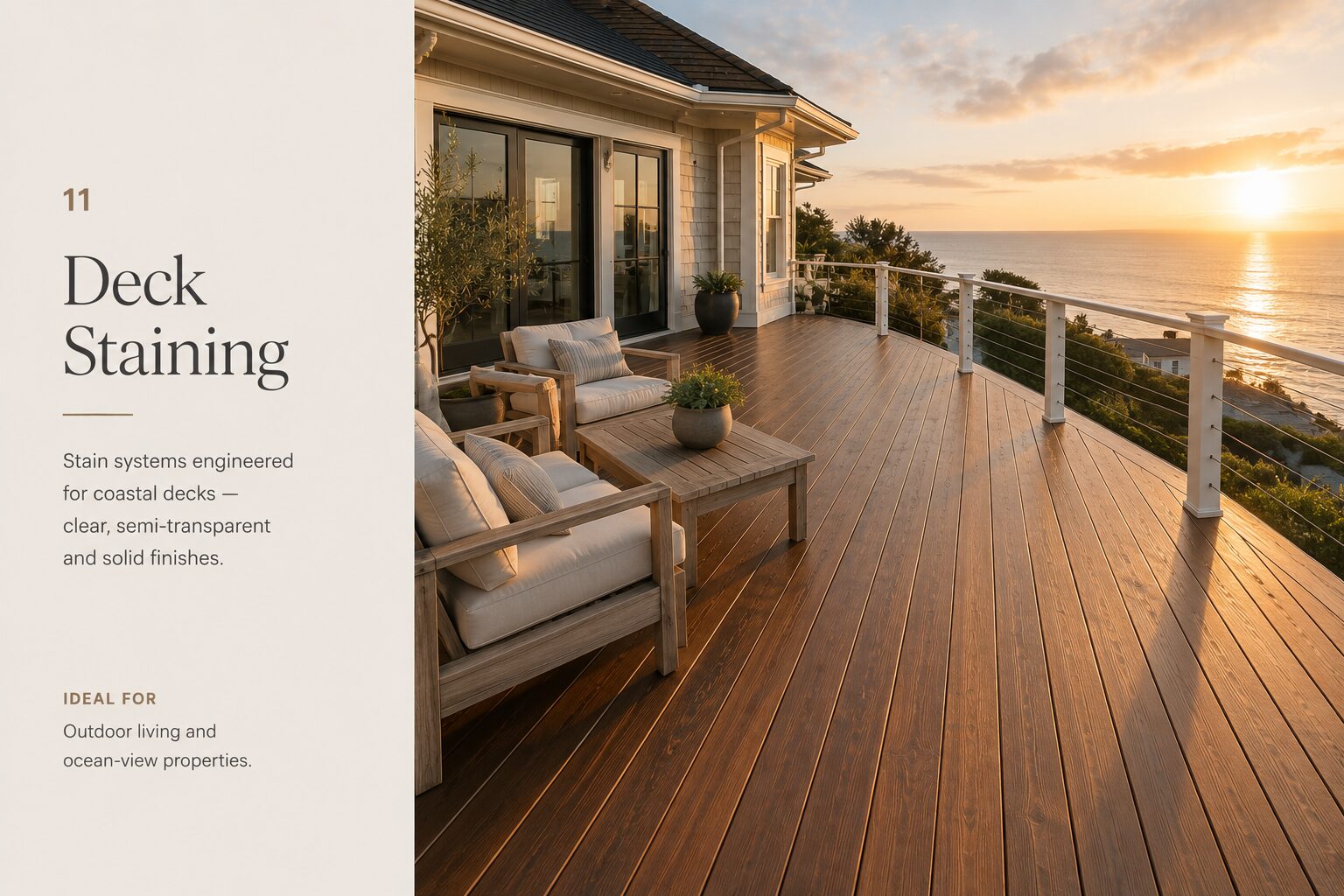 Deck Staining