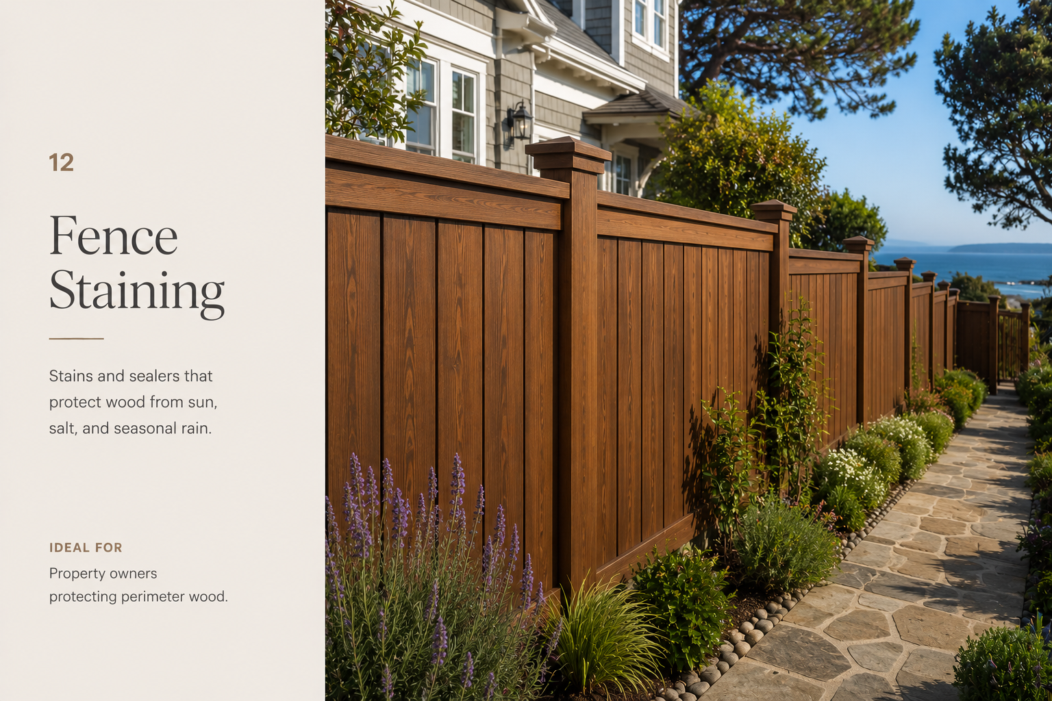 Fence Staining