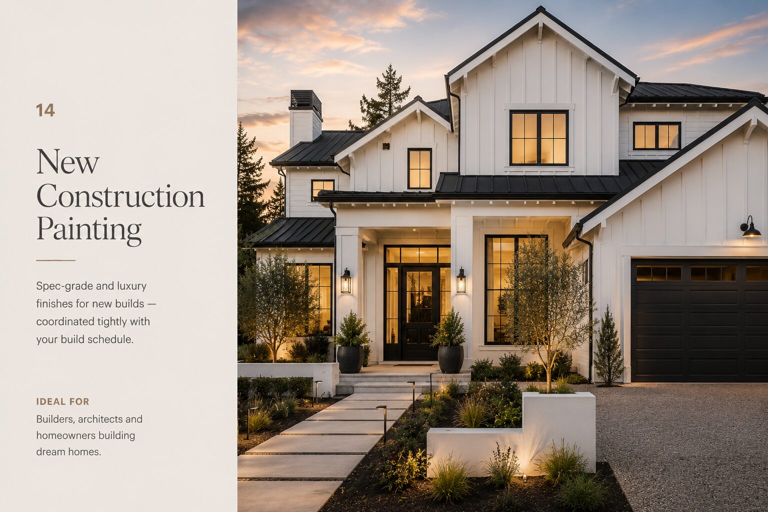 New Construction Painting