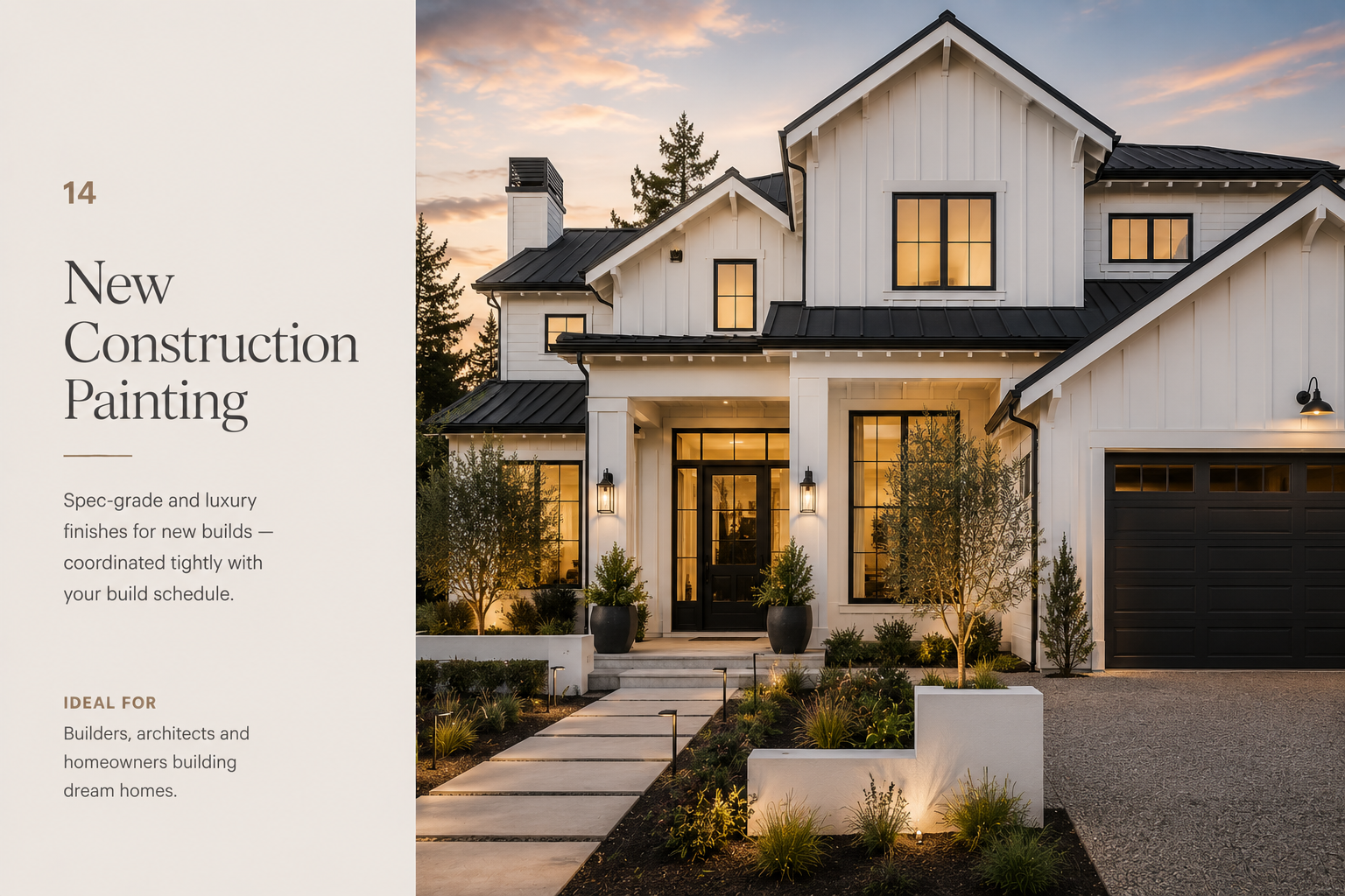 New Construction Painting