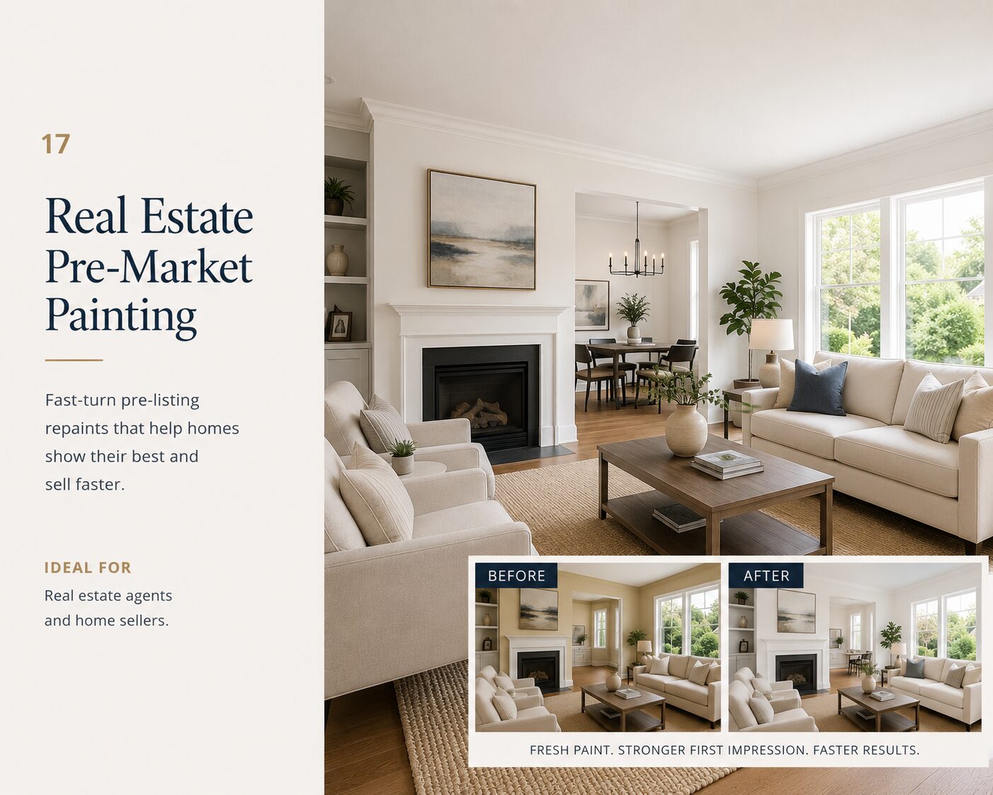 Real Estate Pre-Market Painting