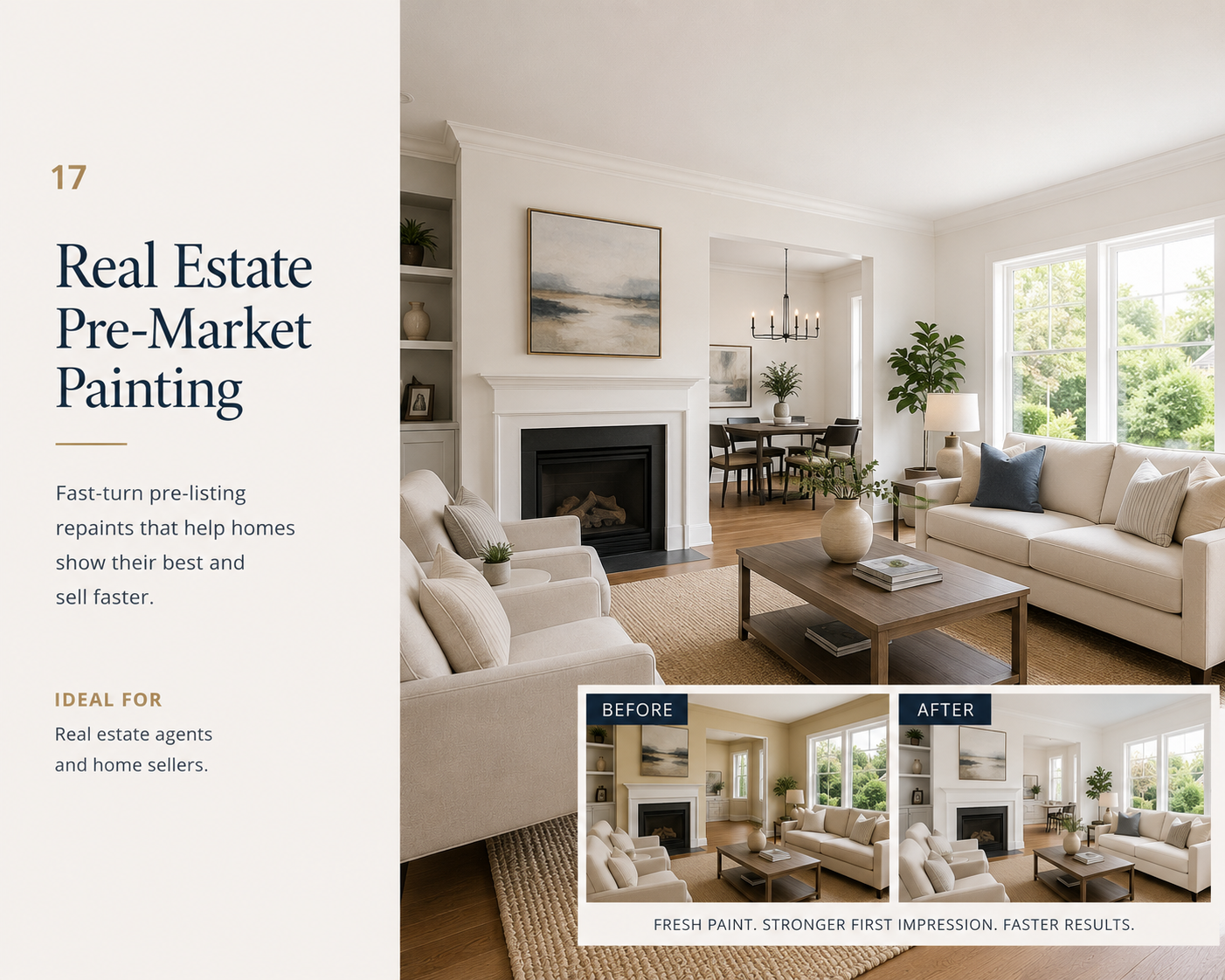 Real Estate Pre-Market Painting